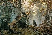 Ivan Shishkin Morning in a Pine Forest painting